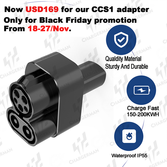 CCS1 to NACS Adapter 1.0 DC |Second-hand cheap sale|Does not affect normal use