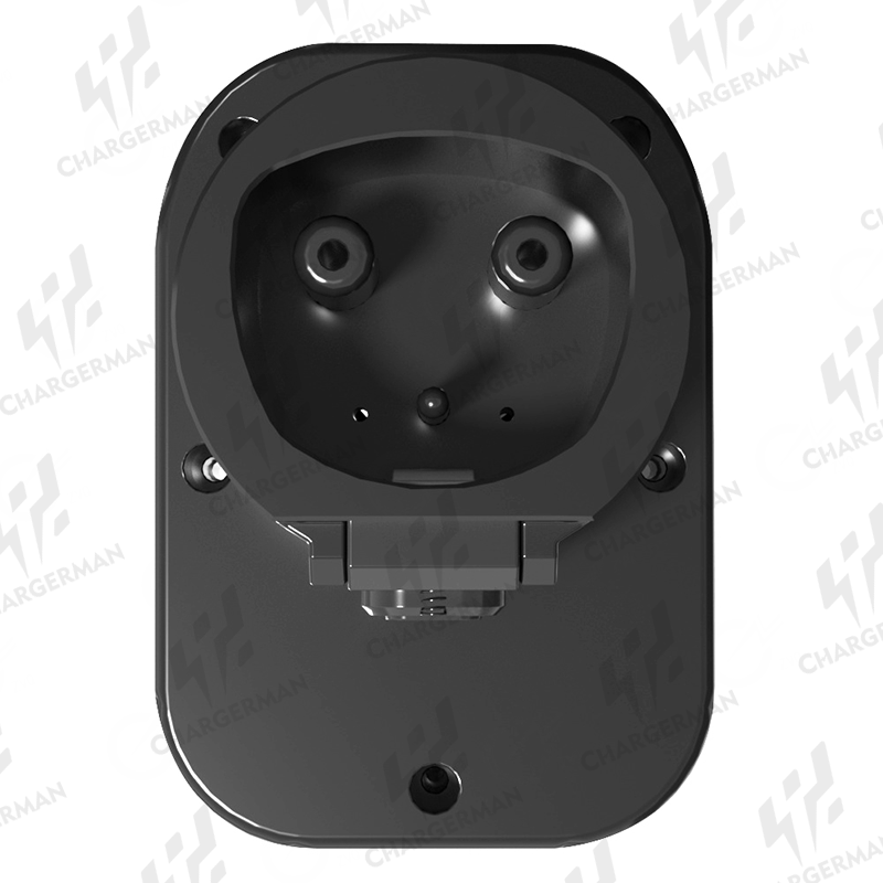 NACS(Tesla) To CCS2 Adapter Compatible with all European electric vehicles—Black