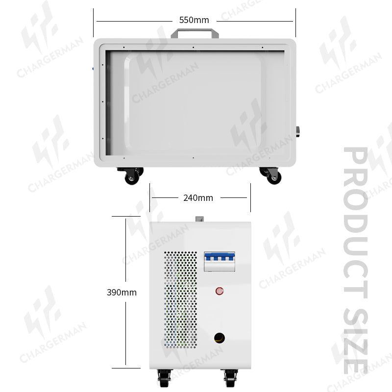 Chargerman Portable EV Charging Station | 20kW/30kW Mobile Charger