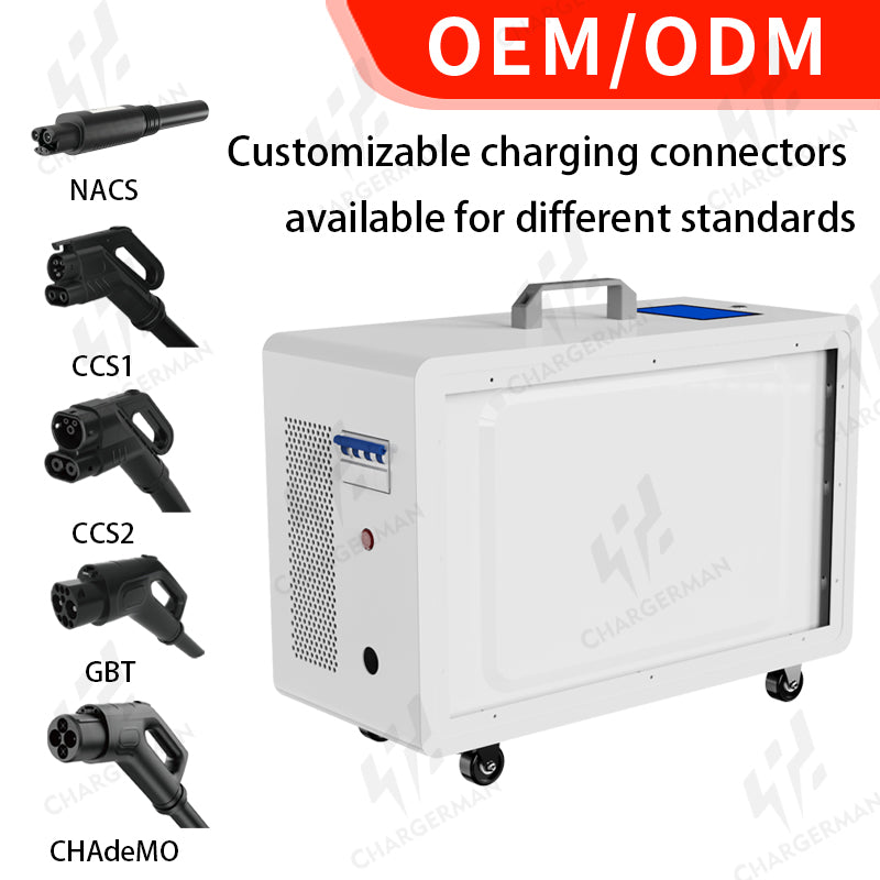 Chargerman Portable EV Charging Station | 20kW/30kW Mobile Charger