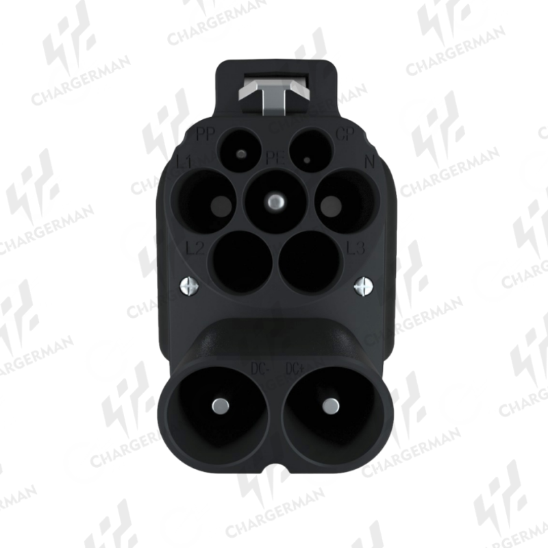 Chargerman CCS2-CHAdeMO Adapter|Black|1000V 250A