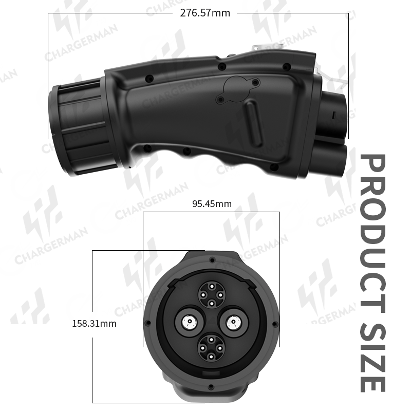 Chargerman CHAdeMO TO CCS1 Adapter|DC 300A 1000V