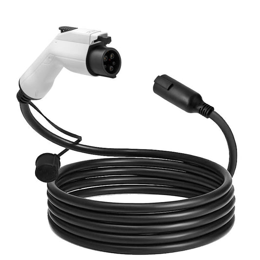 Effortlessly Extend Your EV Charging Capability with the Chargerman J1772 Extension Cord —— 32A/48A,5m/6m/7m