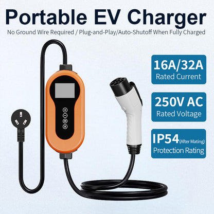 Chargerman Dolphin Portable EV Charger | 3.5kW - 22kW (Copy)