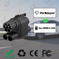 Chargerman  CCS2 to CCS1 Adapter|DC|DC+AC - Seamless Charging Solution for US Electric Vehicles in Europe