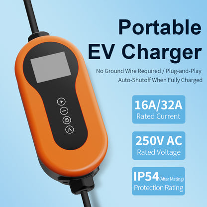 Chargerman Dolphin Portable EV Charger | 3.5kW - 22kW (Copy)
