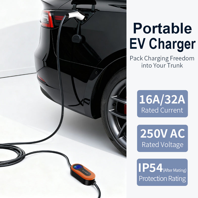 Chargerman Dolphin Portable EV Charger | 3.5kW - 22kW (Copy)