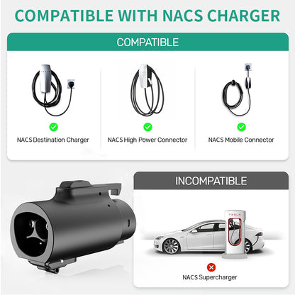 Used NACS to J1772 Adapter | Tesla Charger to J1772 EV | 60A Fast Charging | Ships from New York