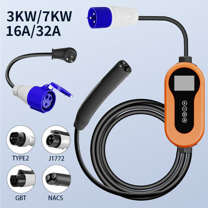 Chargerman Dolphin Portable EV Charger | 3.5kW - 22kW (Copy)