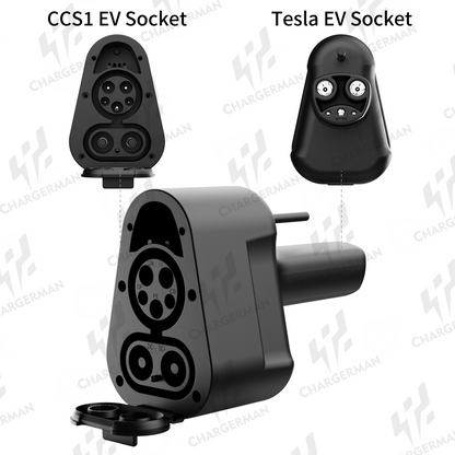 CCS1 to Tesla Adapter Extension Suitable for all Tesla models including Cybertruck