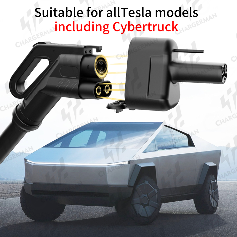 CCS1 to Tesla Adapter Extension Suitable for all Tesla models including Cybertruck