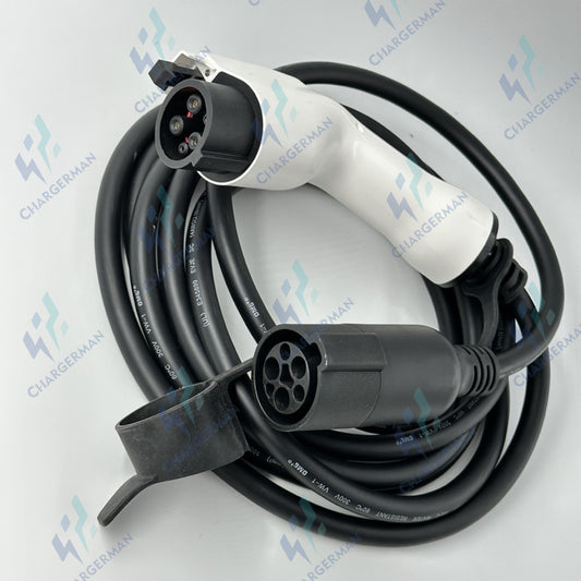 Effortlessly Extend Your EV Charging Capability with the Chargerman J1772 Extension Cord —— 16A/32A/48A, 20/40 Feet