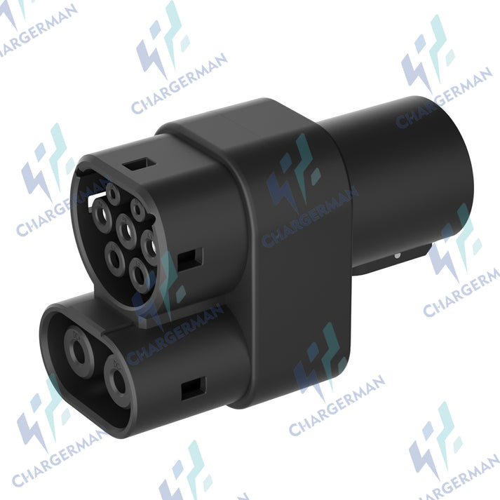Nacs tpc to ccs2 adapter compatible with all european electric vehicle