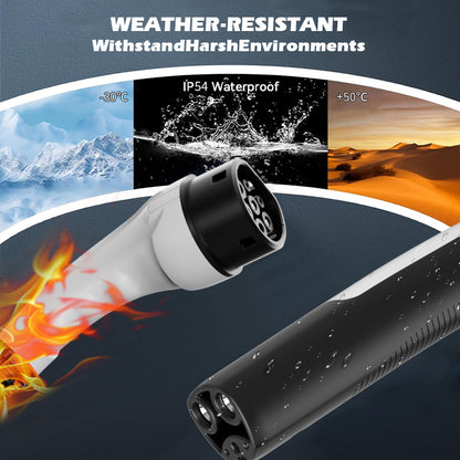 Convenient and Reliable Type2 to Tesla Charger Cable 5m/10m for Tesla Model 3/S/X/Y Owners