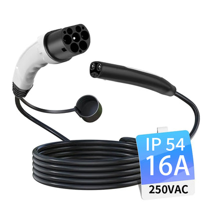 Convenient and Reliable Type2 to Tesla Charger Cable 5m/10m for Tesla Model 3/S/X/Y Owners