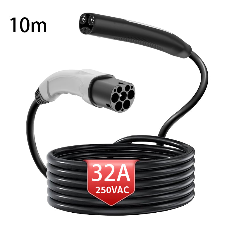 Convenient and Reliable Type2 to Tesla Charger Cable 5m/10m for Tesla Model 3/S/X/Y Owners