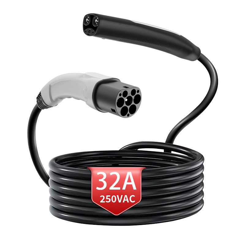 Convenient and Reliable Type2 to Tesla Charger Cable 5m/10m for Tesla Model 3/S/X/Y Owners