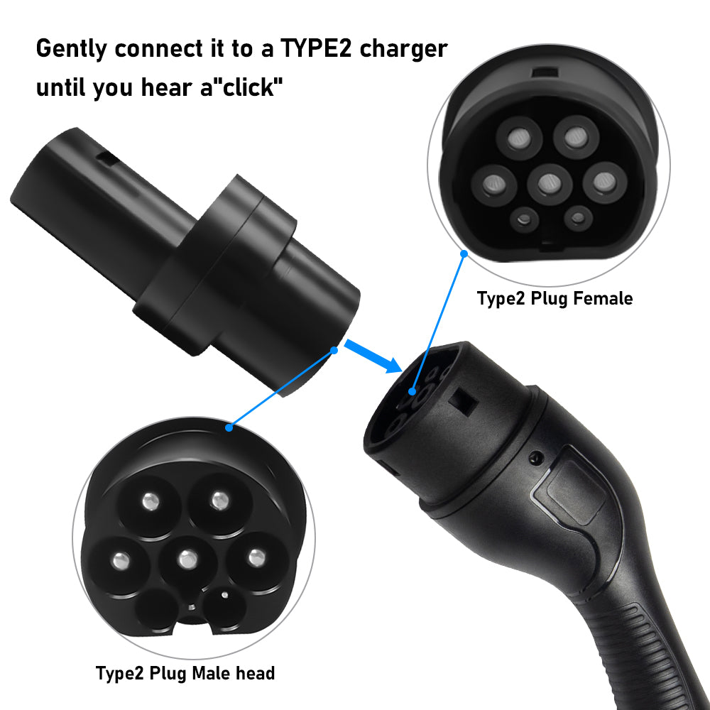 Type 2 best sale tesla charger